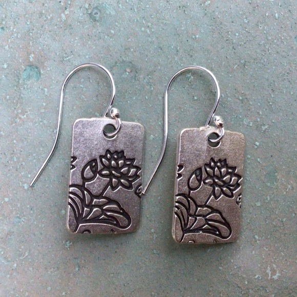 Sterling Silver Sundance Charm Earrings - Picture 7 of 8